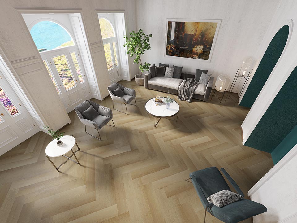 GA5310AB Bella Sala Herringbone-1 SPC Floor