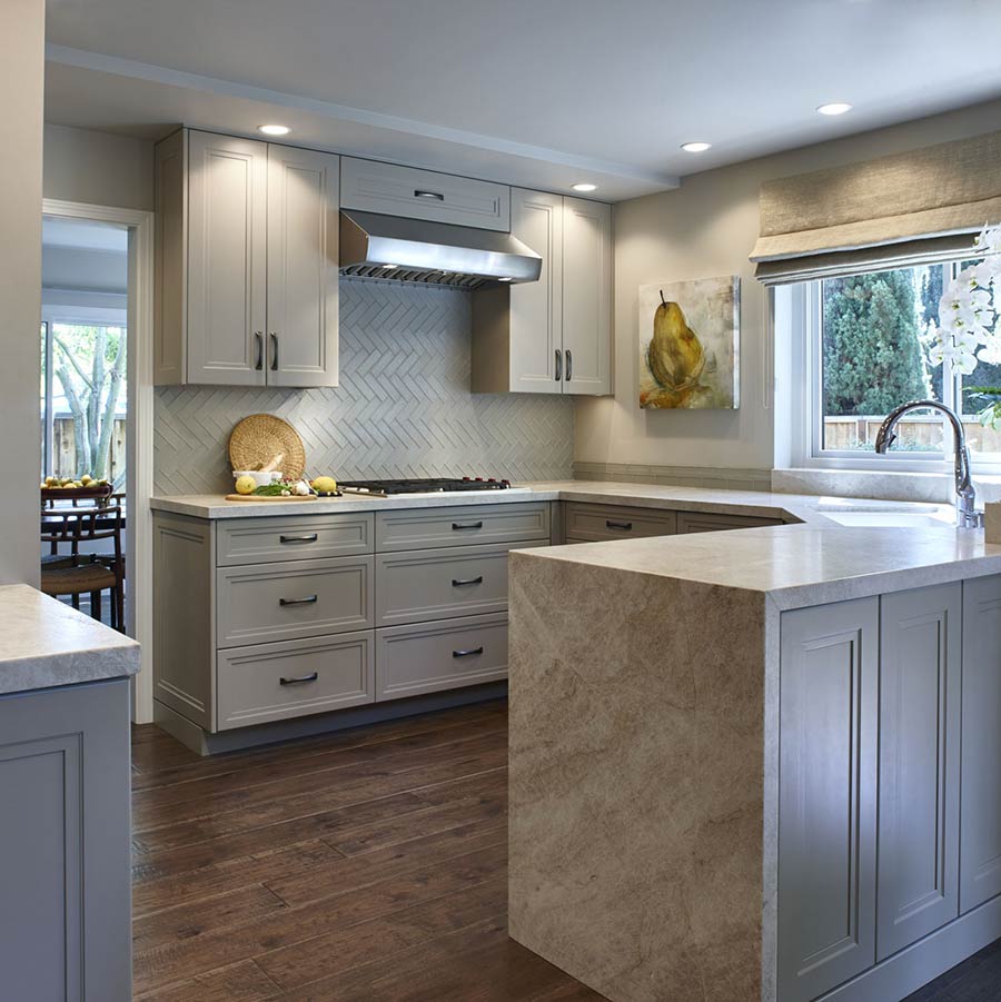 hardwood floor kitchen