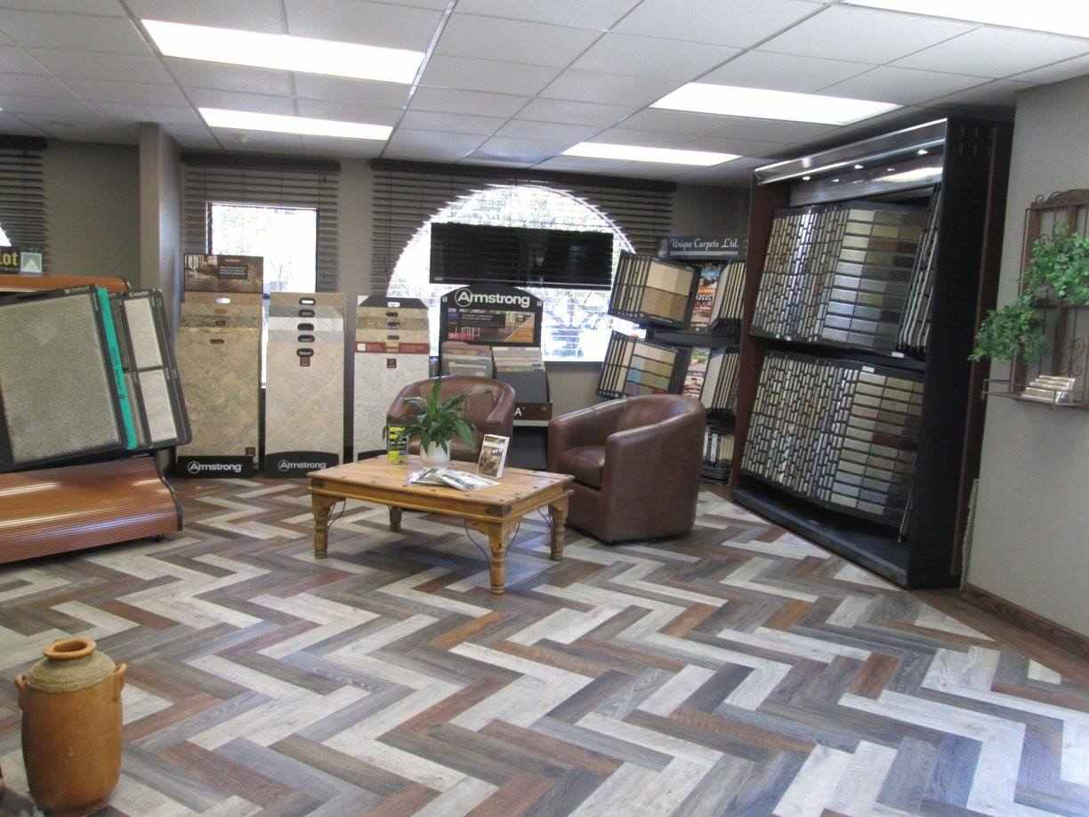 remodeled flooring showroom