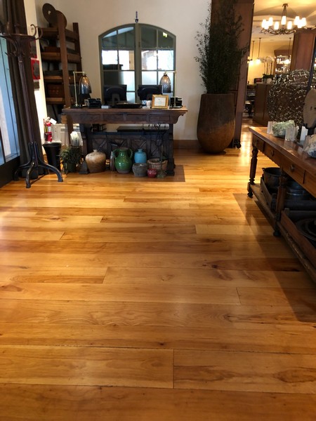 Restaurant hardwood floor refinishing los gatos