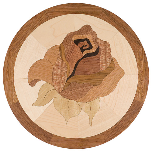 Rose hardwood inlay