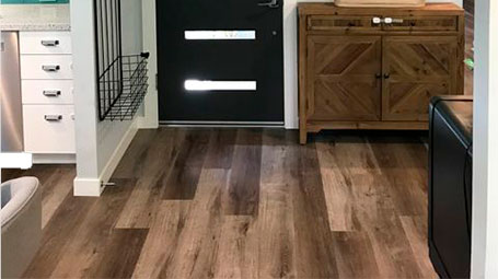 NARI 2020 Gold Award Otter Grey Hardwood Floor In Kitchen – Entryway